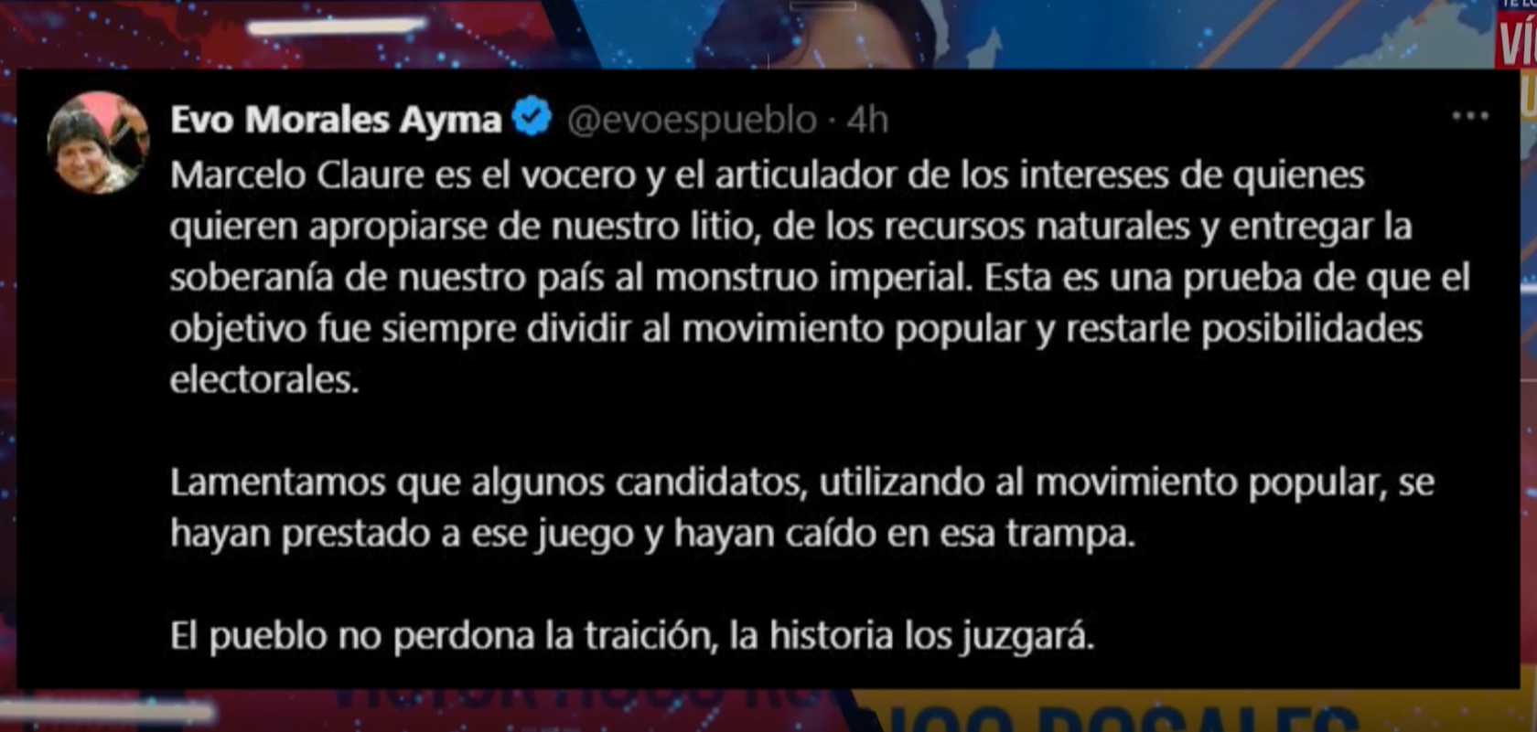 LOS CANDIDATOS EN LAS REDES